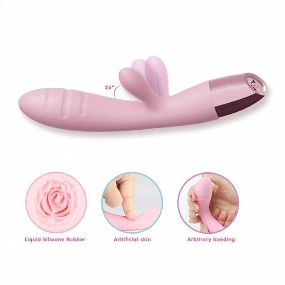 Wowyes V2 Flexible Şarjlı 10 Mod Klitoris Rabbit Vibratör