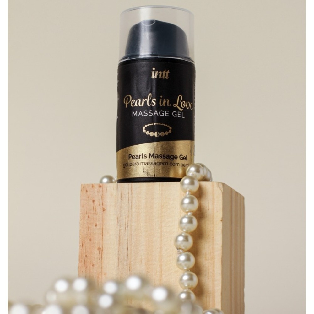 İntt Pearls in Love Massage Gel 15 Ml Silikon Masaj Jeli ve İnci Kolye