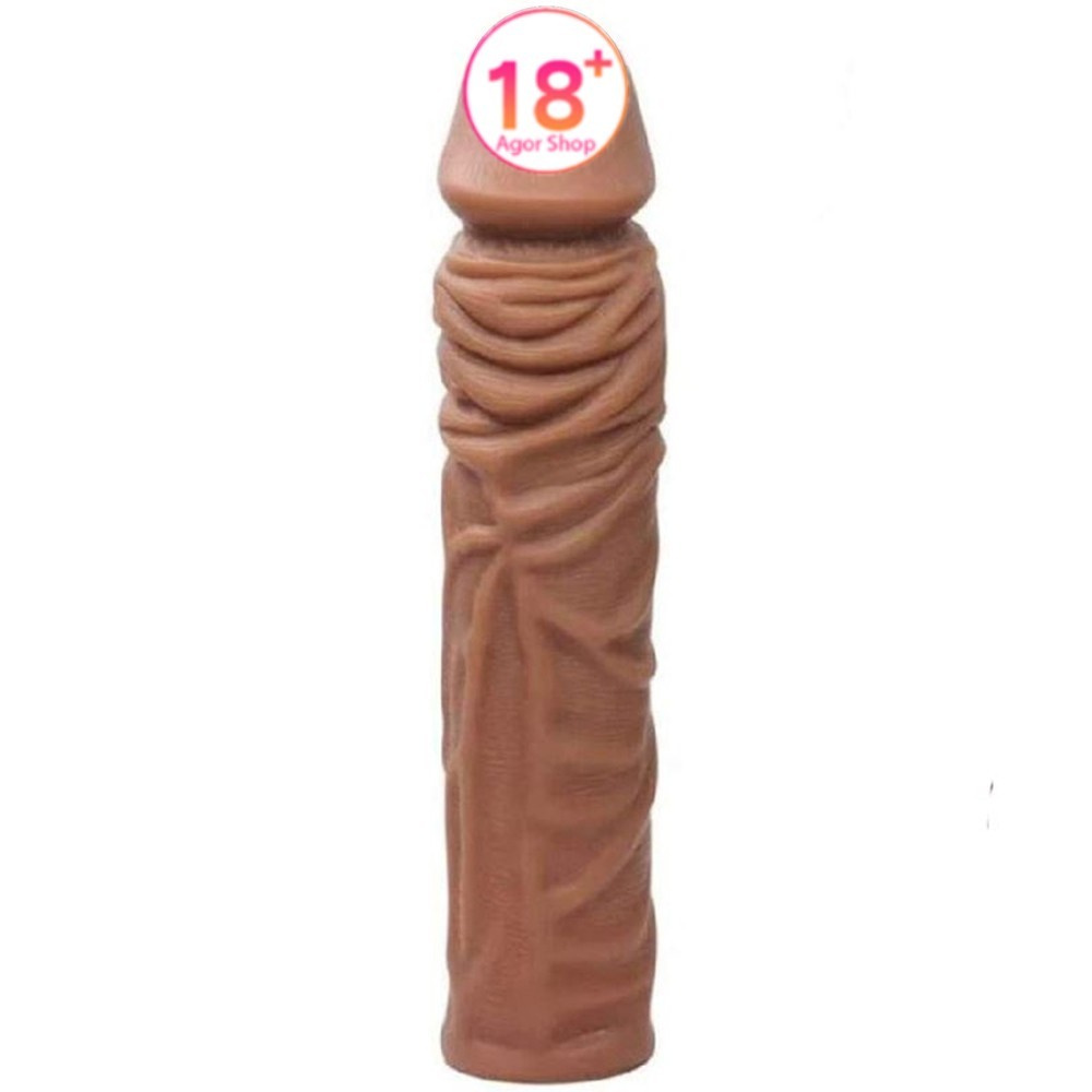 bAŞKa Mega Enlarger Sleeve Aftio Yumuşak Et Doku Realistik Penis Kılıfı