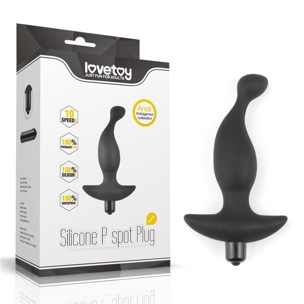 Lovetoy Silicone P-Spot Flexible Anal Vibratör LV2605