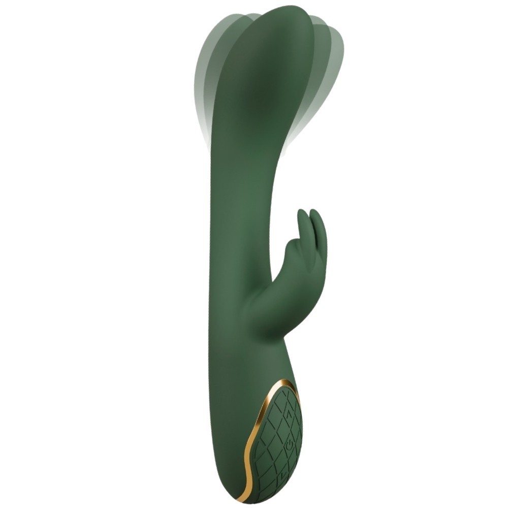Emerald Love Luxurious G-spot and Clitoris Stimulator Rabbit Vibrator