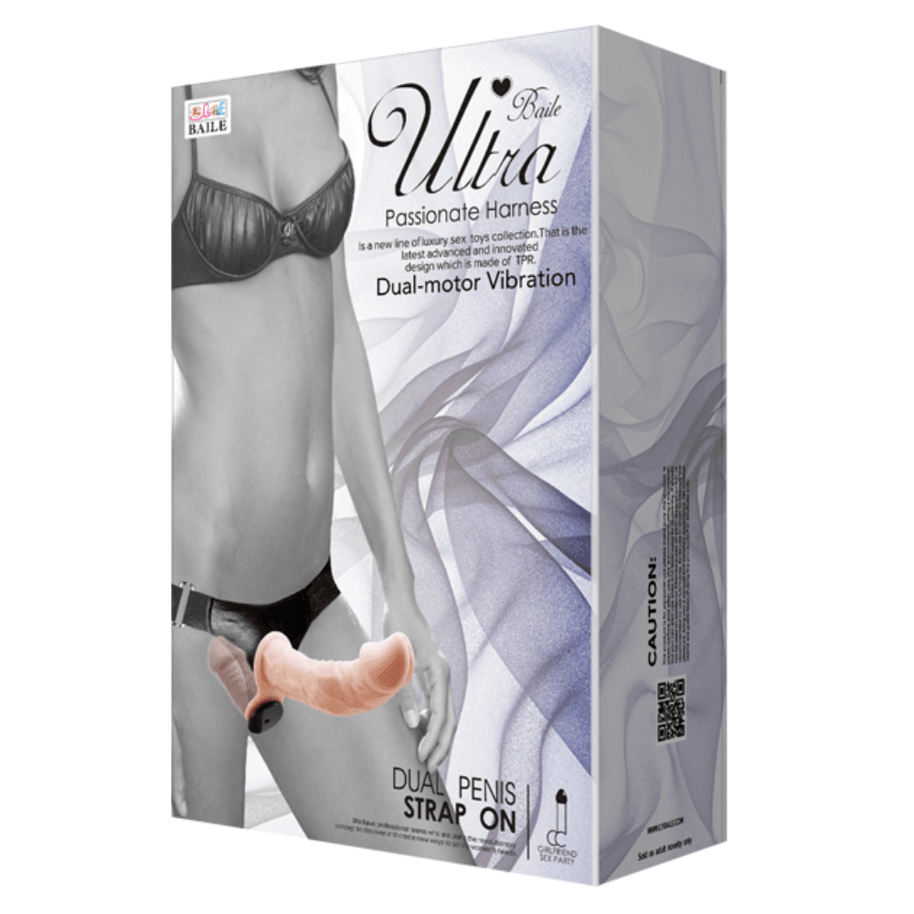 Baile Ultra Passionate Harness Belden Bağlamalı Biseksüel Strap-On