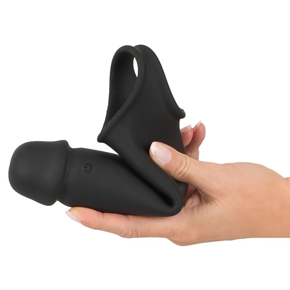 Rebel Men's Gear Remote Controlled Penis Extension Titreşimli Penis Kılıfı
