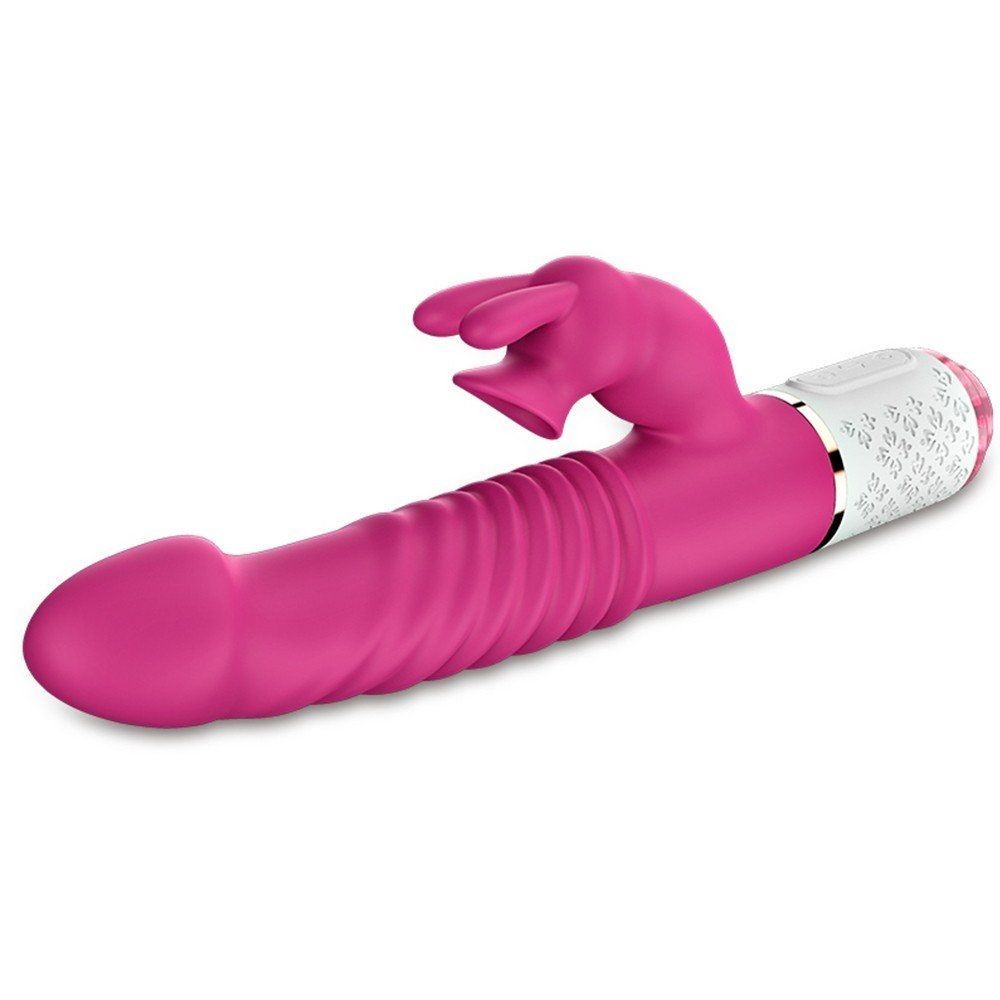Dibe Sex Massager Hava Darbeli İleri Geri Hareketli Rabbit Vibratör
