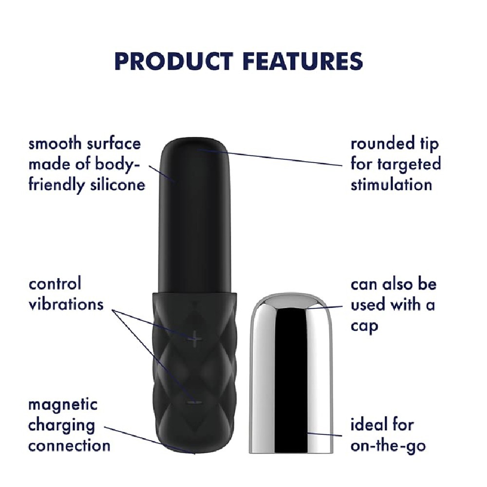 Satisfyer Mini Sparkling Darling Chrome Mini Vibratör