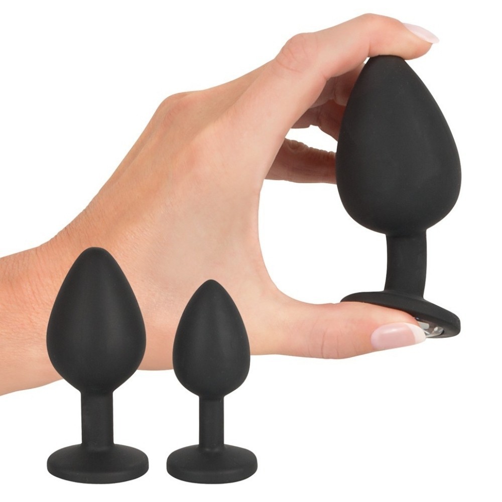 Black Velvets Soft Touch Anal Douche and Anal Plug Kit