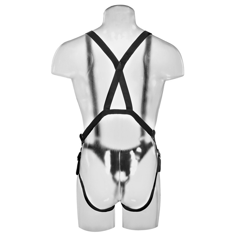 Pipedream King Cock 10 İnch Hollow Strap-On Suspender System