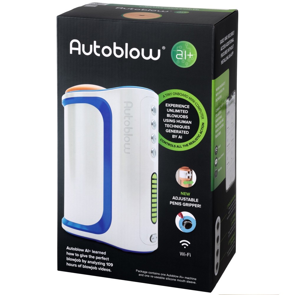 Autoblow A.I.+ Machine Telefon Kontrollü Yapay Zeka Destekli Seks Robotu