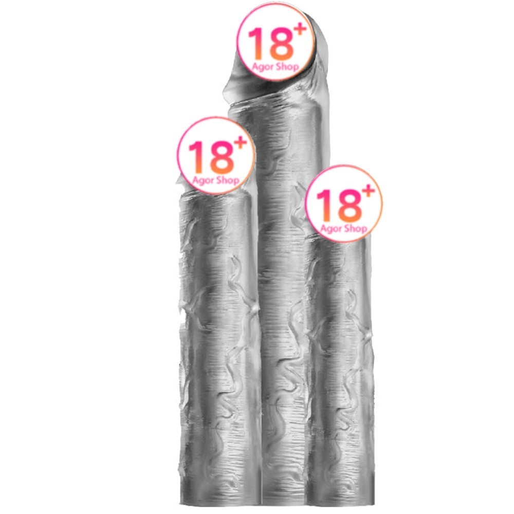 Shequ Penis Sleeve Set Trans Farklı Boy Penis Kılıfı Seti