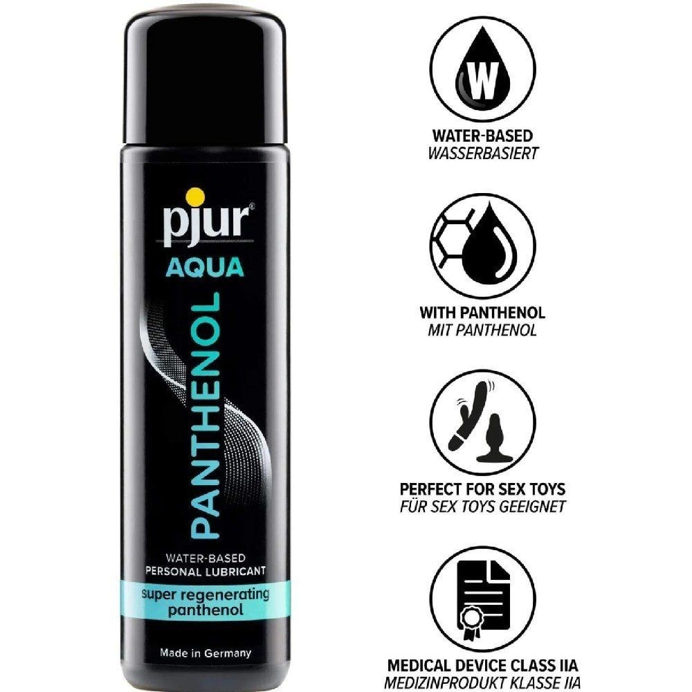 Pjur Aqua Panthenol Lubricant Gel 250 ml Kayganlaştırıcı Jel