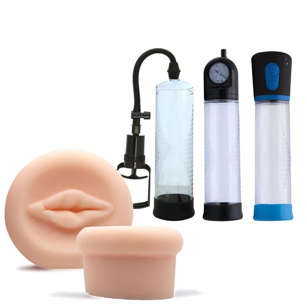 bAŞKa Penis Pump Vagina Sleeve Penis Pompası Vajina Başlık