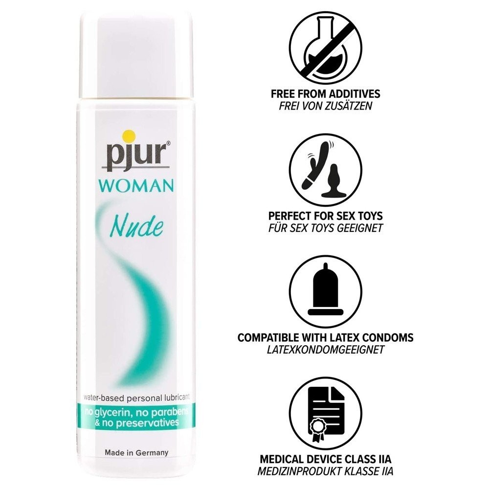 Pjur Woman Nude Water Based Lubricant 100 ml Kayganlaştırıcı Jel