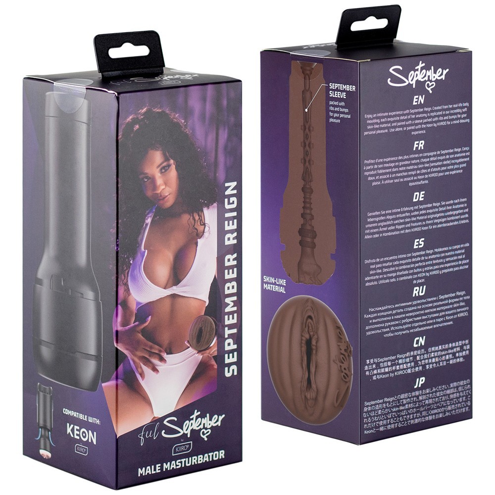 Kiiroo Star Collection Strokers Feel September Reign Masturbator