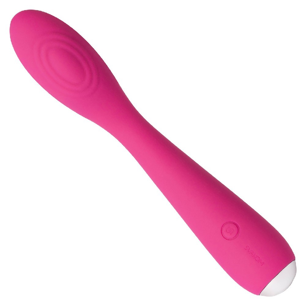 Svakom Iris Soft Esnek Kavisli Su Geçirmez Şarj Edilebilir G-Spot Vibratör