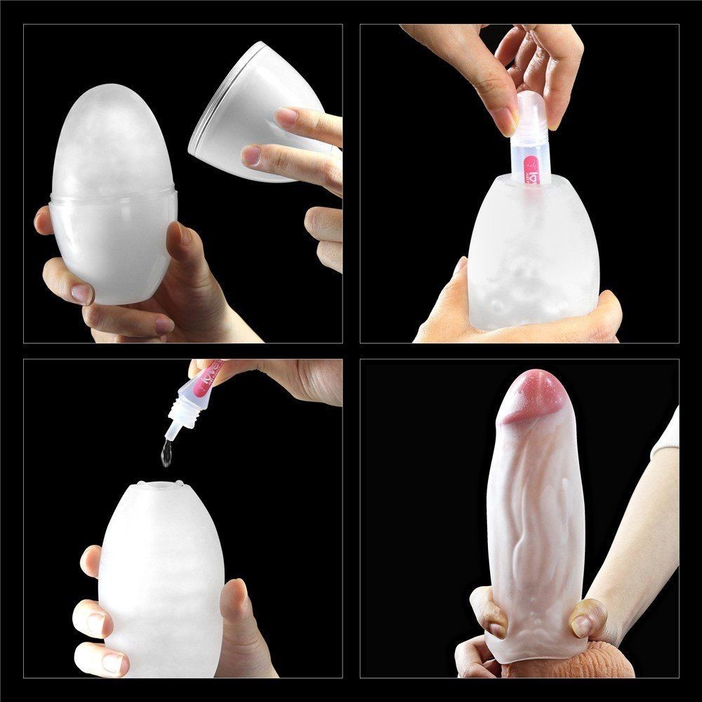 Lovetoy Giant Tenga Egg Grind Ripples Edition Masturbatör LV350002