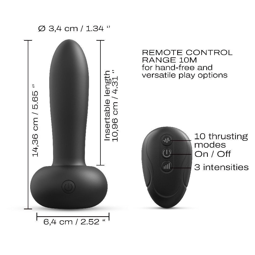 Dorcel Deep Thrust İleri Geri Hareketli Anal Vibratör
