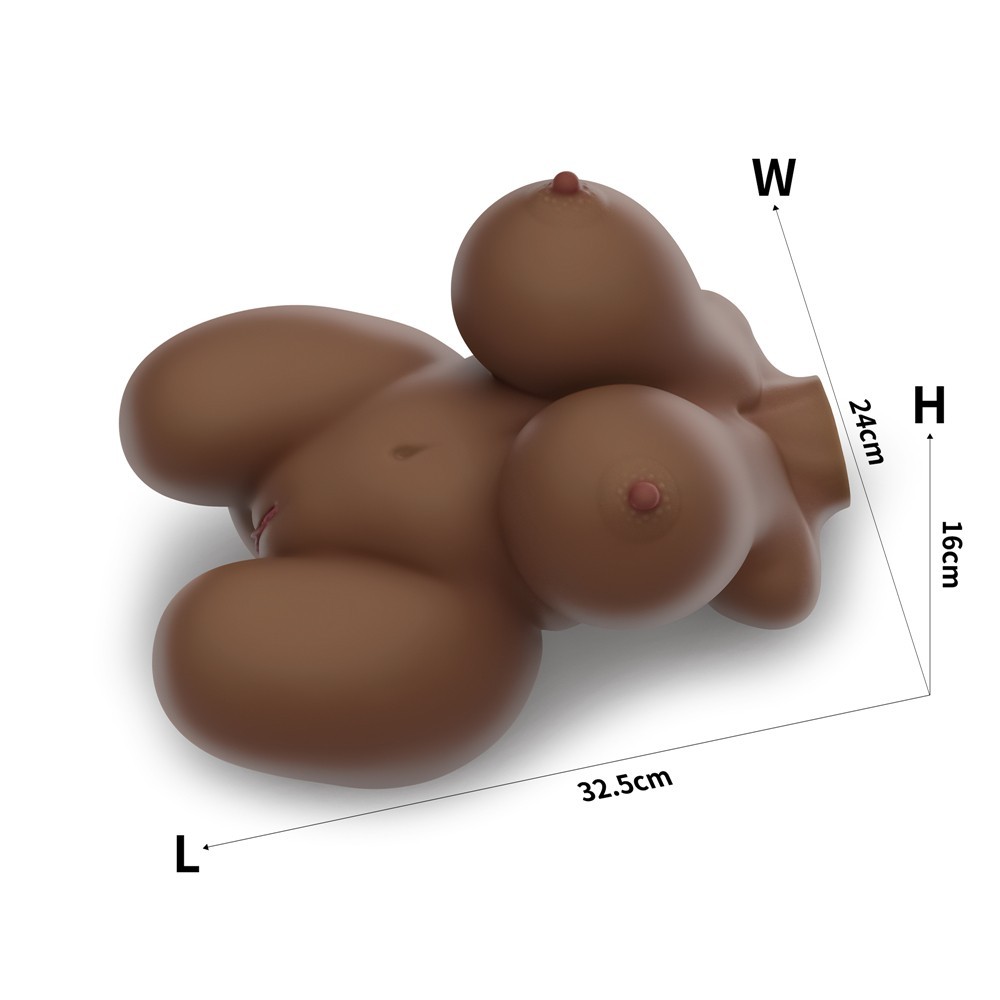 Lovetoy Streetgirl's #6 Black 5.1 Kg Realistik Vücut Masturbator LV352061