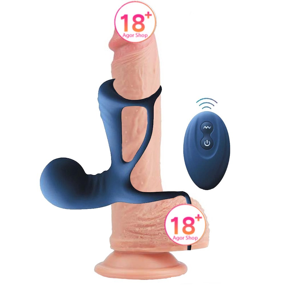 Ns Novelties Renegade Gladiator Skrotal Uzaktan Kumandalı Penis Halkası