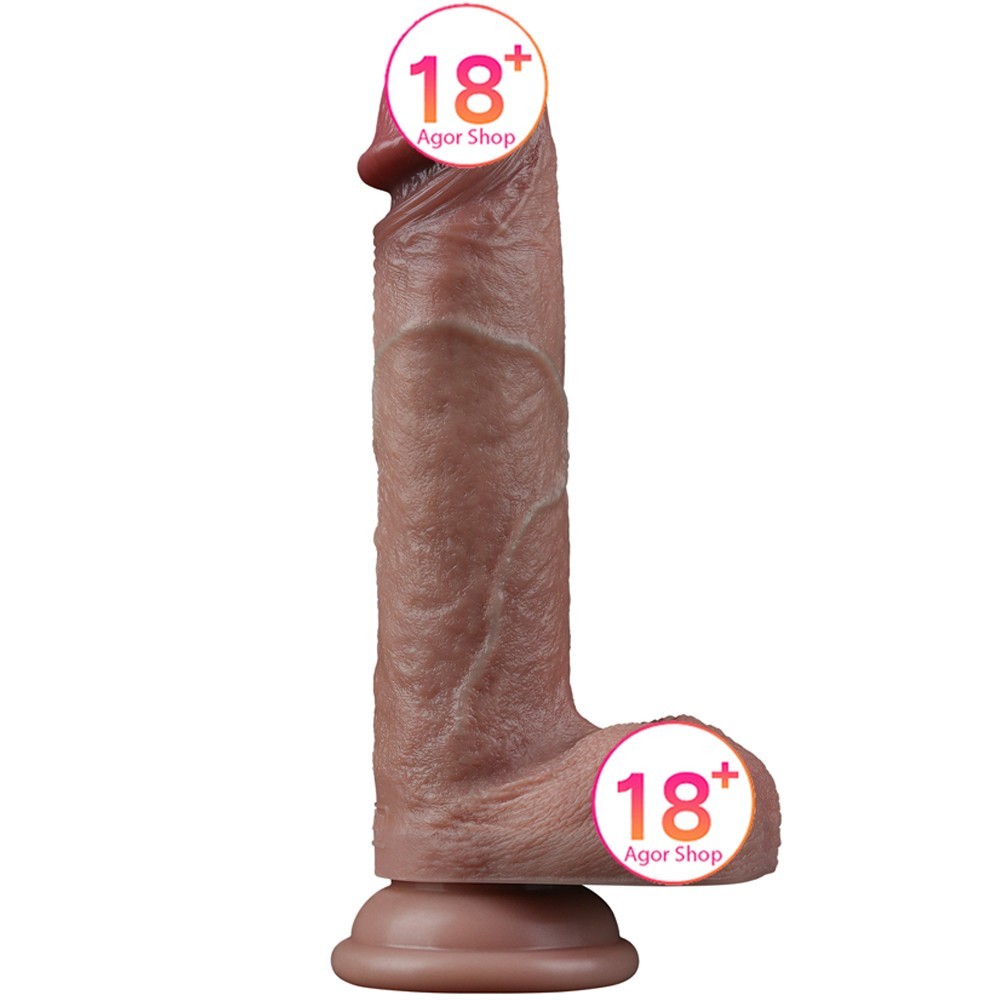 Lovetoy Nature Cock Doğal Silikon Et Doku 19.5 Cm Realistik Penis LV411042
