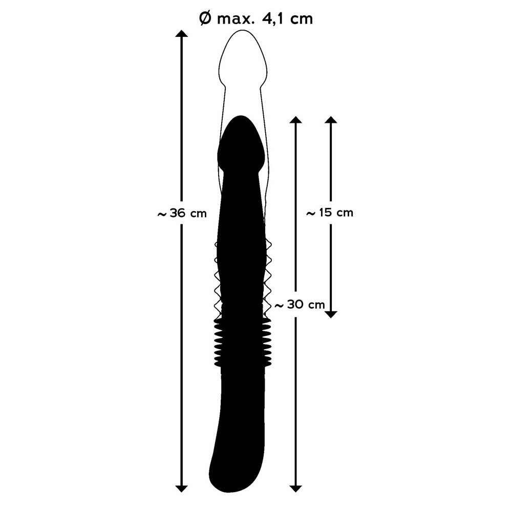 You2Toys Push İt! Thrust Vibe İleri Geri Hareketli Vibratör