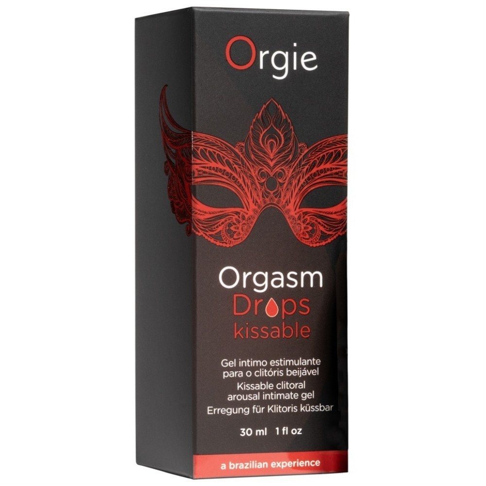 Orgie Orgasm Drops Kissable Clitoral Stimulating Drops 30 Ml