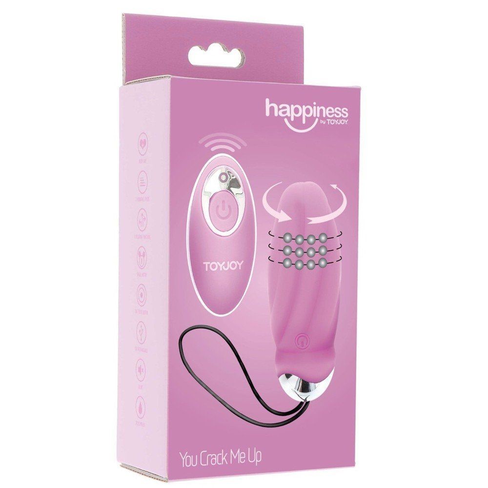 Happiness By ToyJoy You Crack Me Up Dönebilen Hareketli Vibratör