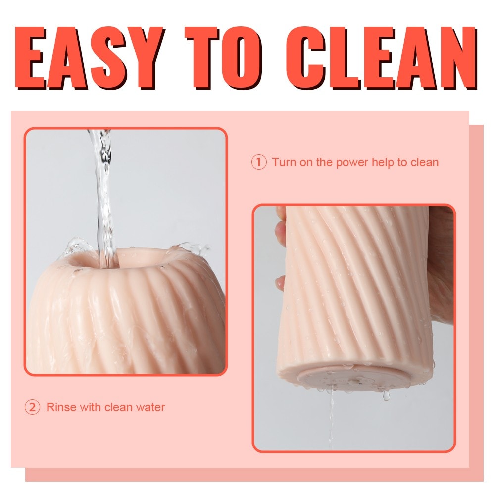 Shequ Amber Sucking Vibration Emişli ve Titreşimli Vajina Masturbator SQ-MAS60135