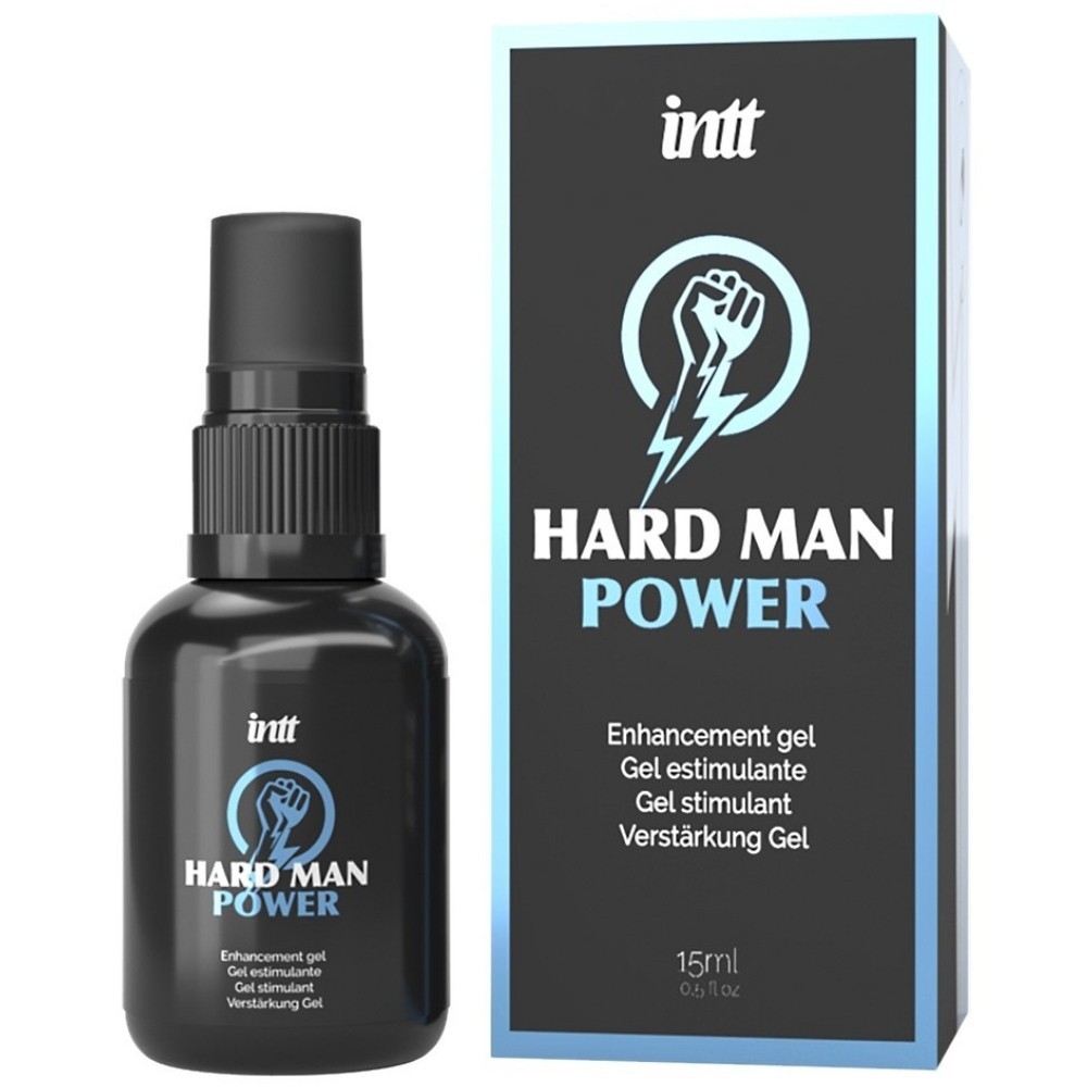 İntt Hard Man Power Enhancement Gel 15 Ml Penis Jeli