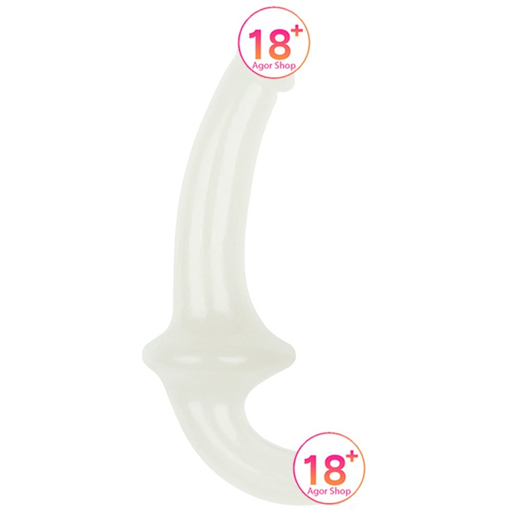 Lovetoy Lumino Play Double Dildo 23 Cm Çift Taraflı Realistik Jel Dildo LV313011