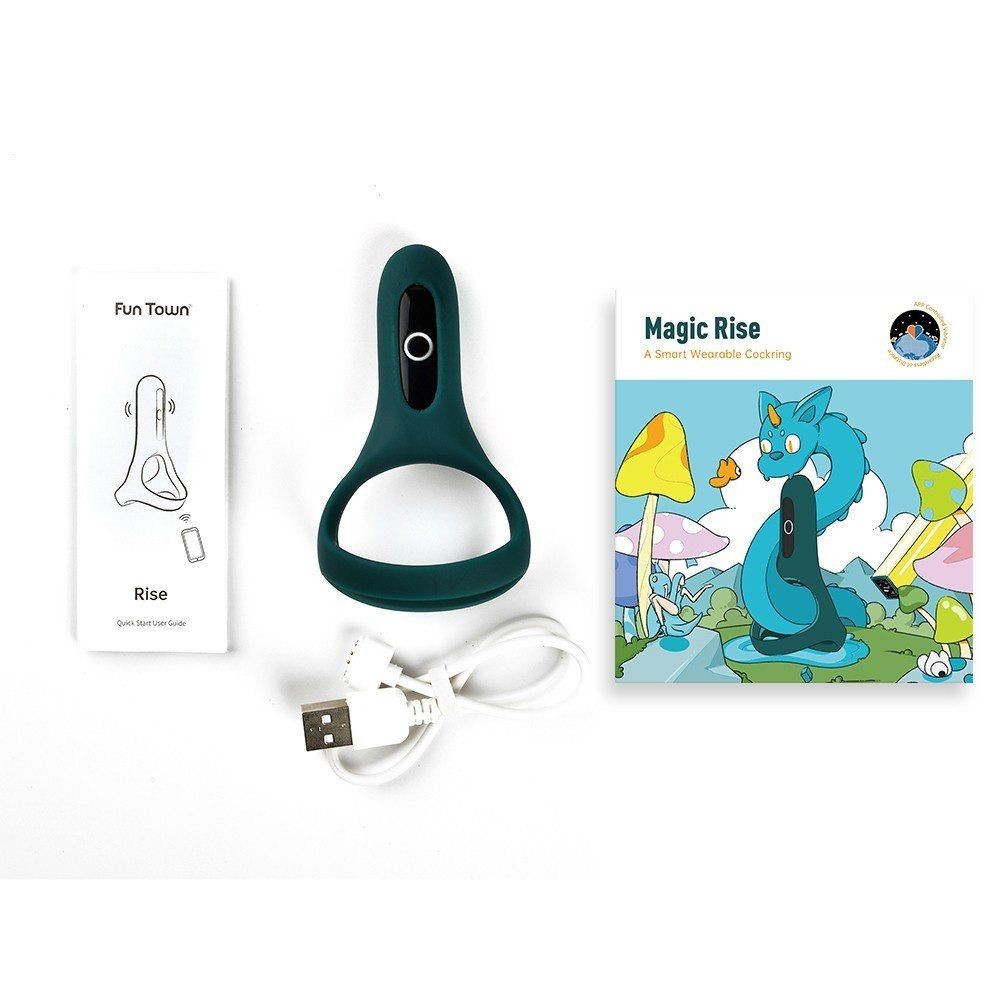 Magic Motion Rise Smart Wearable Cockring Green