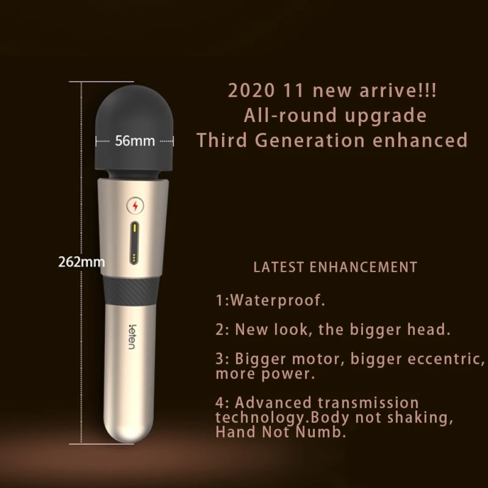 Leten Lightning 3 Professional Massager Vibe Masaj Wand Vibratör