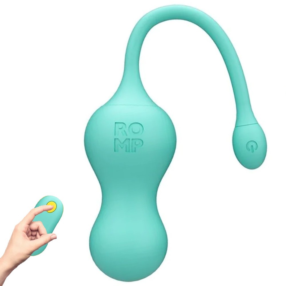 Romp Cello Remote Controlled Vibrating Egg Kegel Vibratör