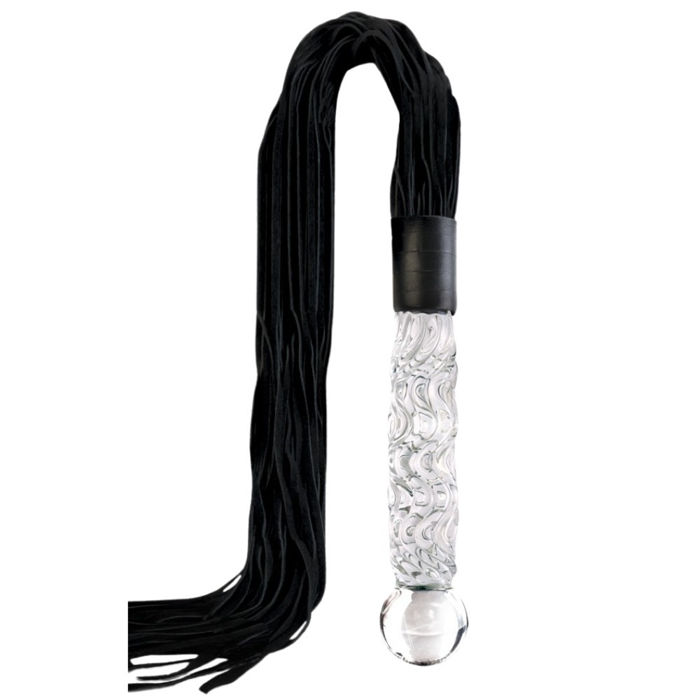 Pipedream İcicles Hand Blown Glass Whip Cam Kırbaç