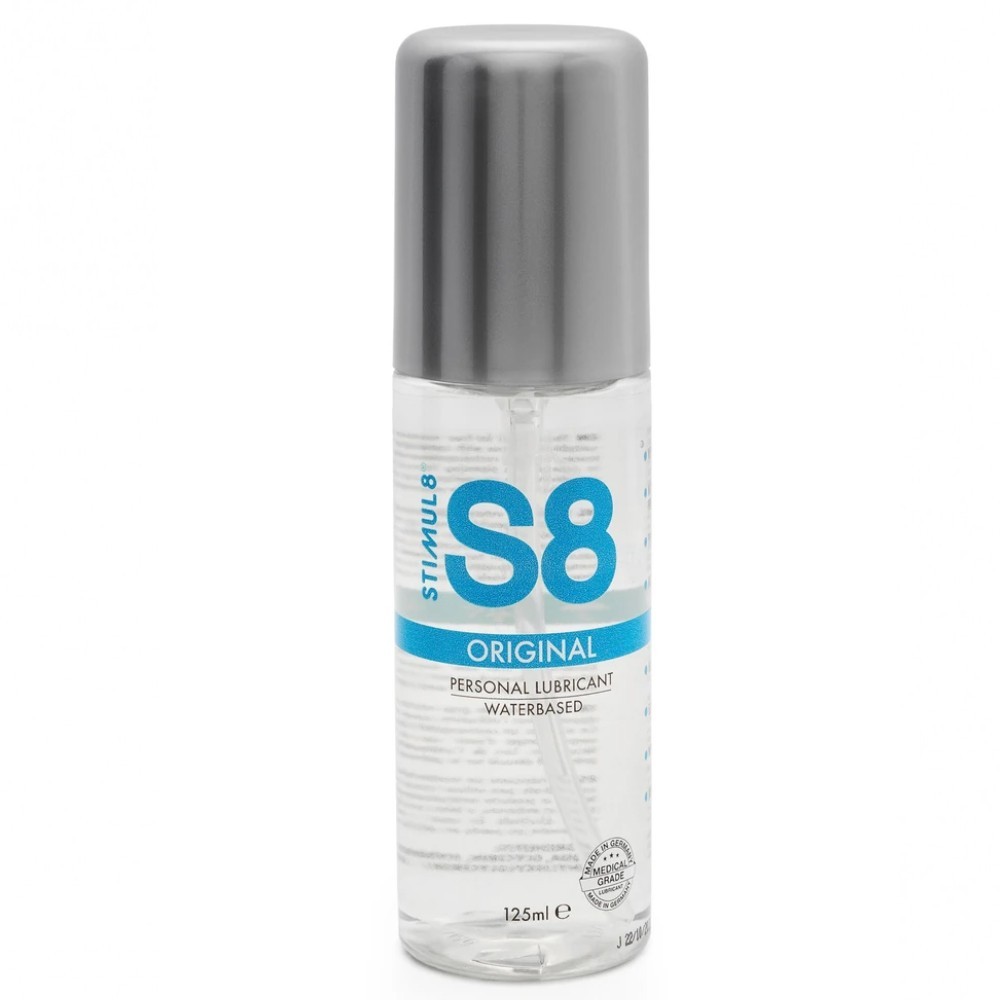 S8 Waterbased Lube 125 ml Doğal Kayganlaştırıcı Jel