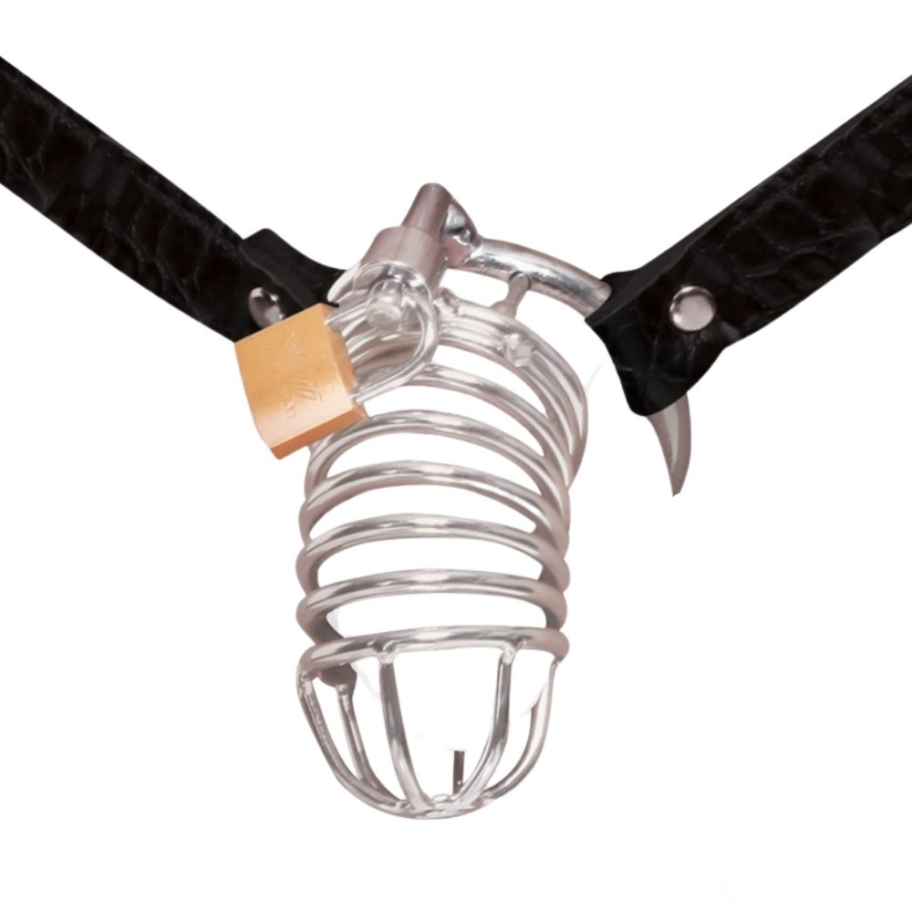 Fetish Fantasy Extreme Chastity Belt Kemerli Metal Penis Kilidi