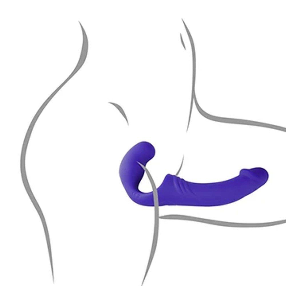 Aphrodisia Double Rider Strapless Strap-On Şarjlı Vibratör