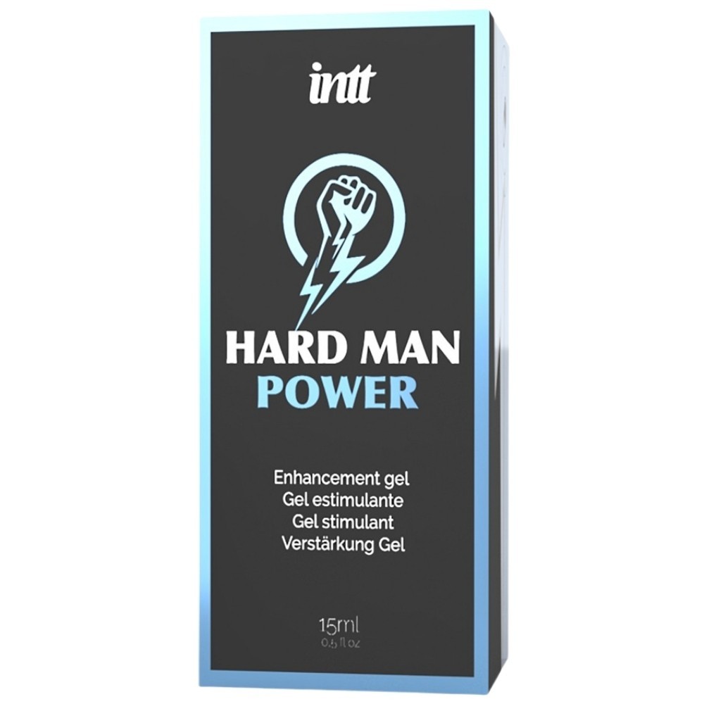 İntt Hard Man Power Enhancement Gel 15 Ml Penis Jeli