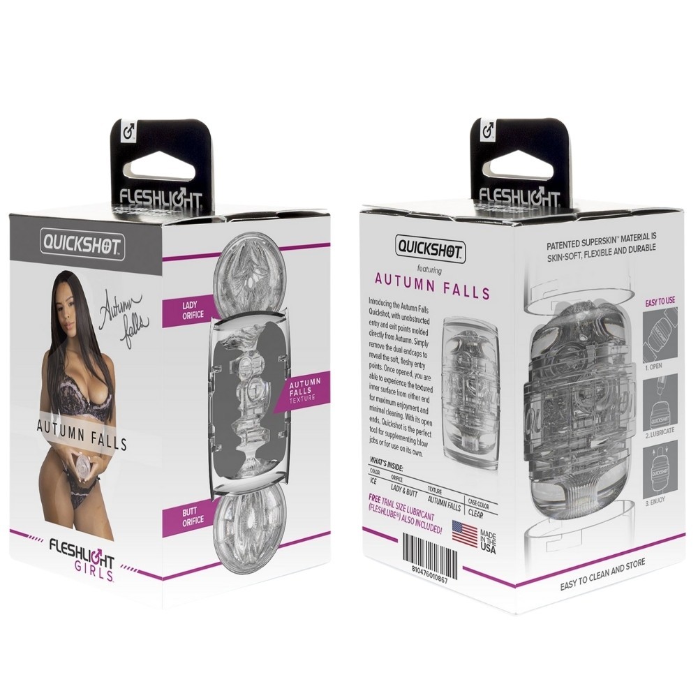 Original Fleshlight Quickshot Autumn Falls Masturbator