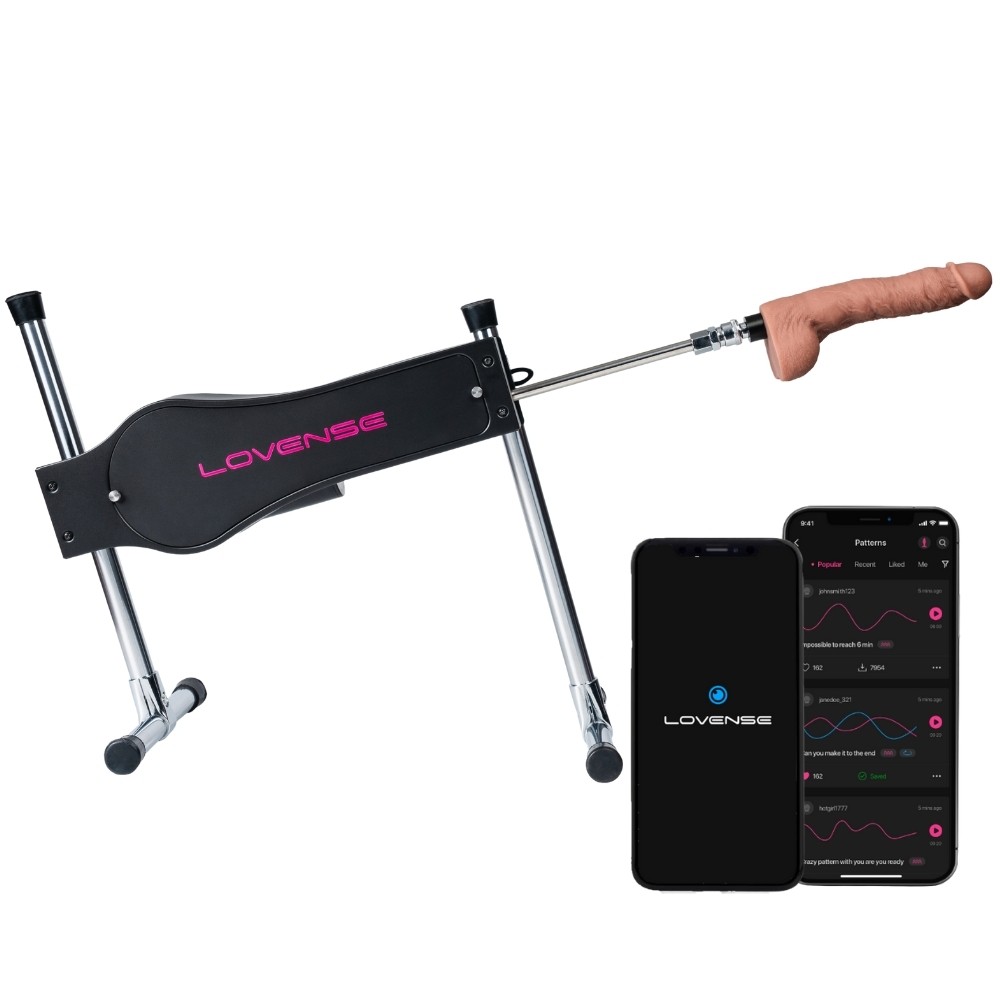 Lovense Sex Machine Telefon Kontrollü Otomatik Seks Makinesi