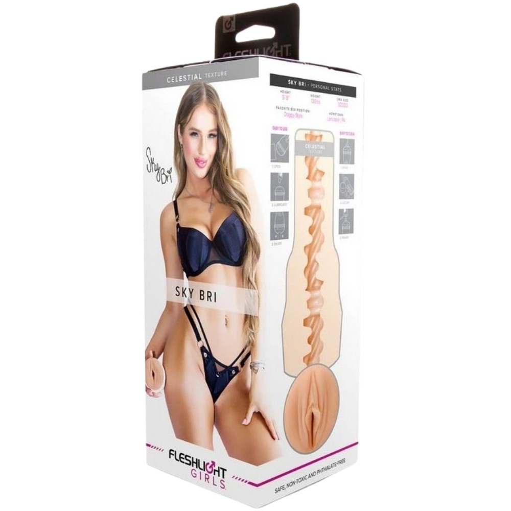 Original Fleshlight Girls Sky Bri Vajina Masturbator