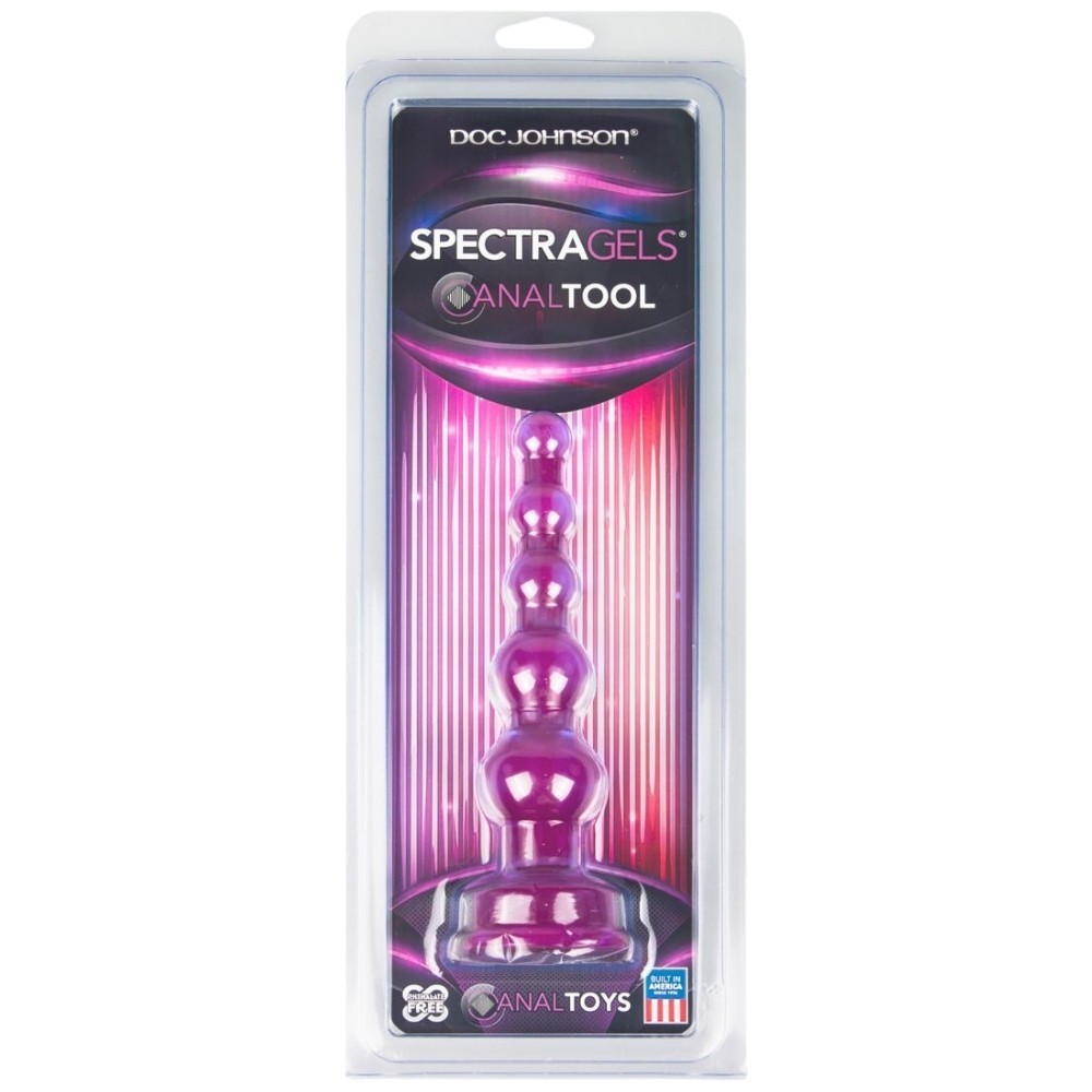 Doc Johnson Spectragels Anal Tool Boğumlu Anal Plug