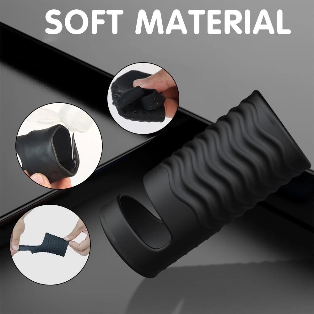 bAŞKa Erotica Toys Wolf Tırtıklı Silikon Penis Kılıfı