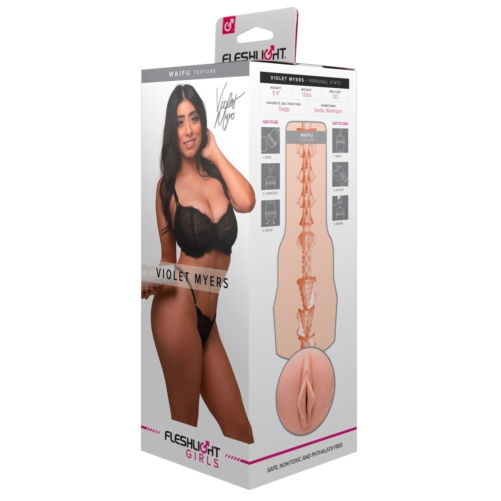 Original Fleshlight Girls Violet Myers Waifu Vajina Masturbator