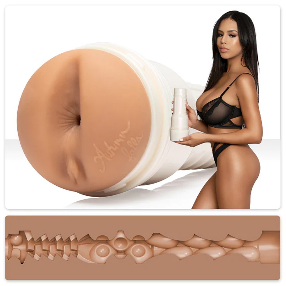 Original Fleshlight Girls Autumn Falls Cream Realistik Anüs Masturbator
