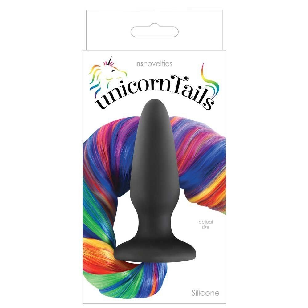 NS Novelties Unicorn Tails Pastel Rainbow Kuyruklu Anal Plug