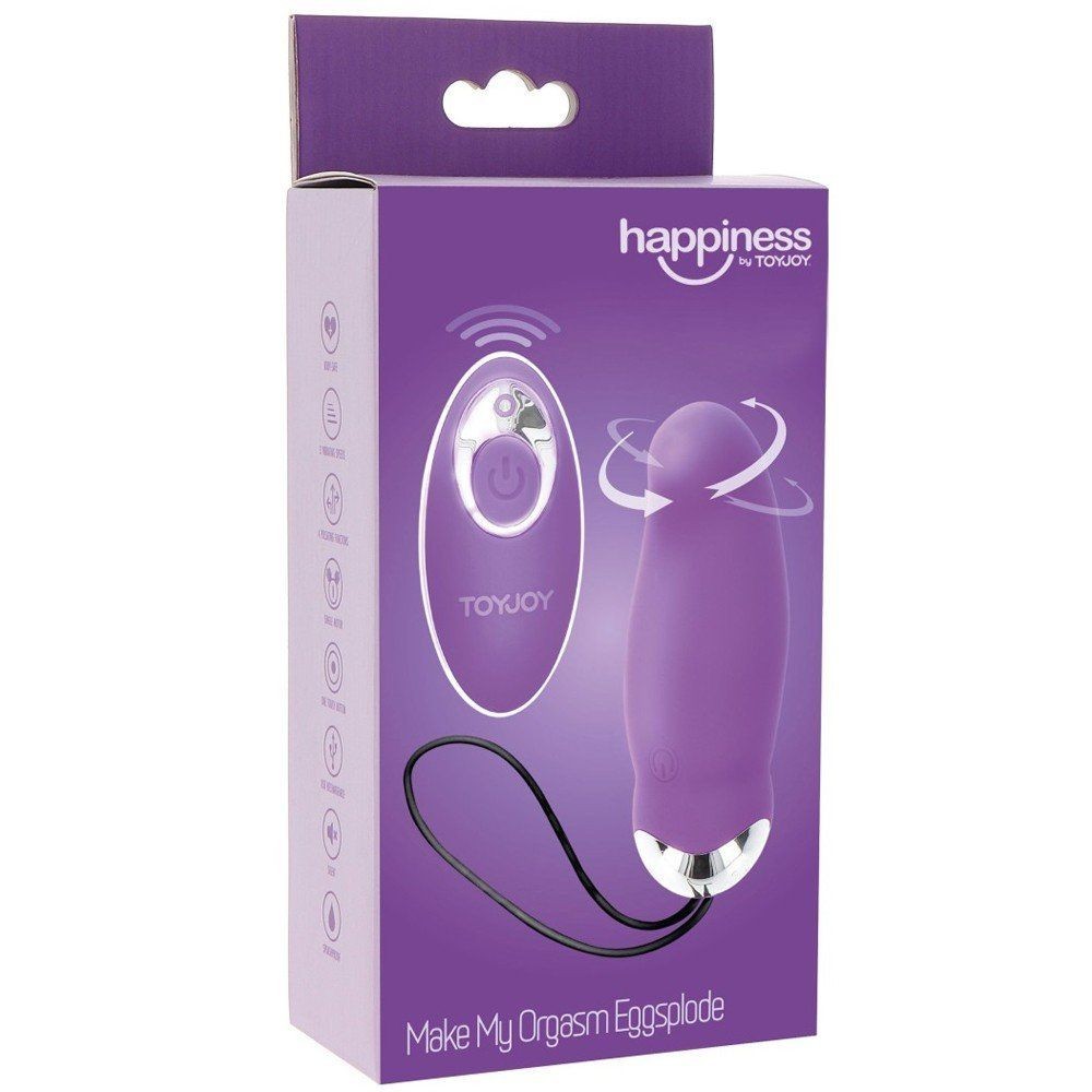 Happiness By ToyJoy My Orgasm Eggsplode Dönebilen Egg Vibratör