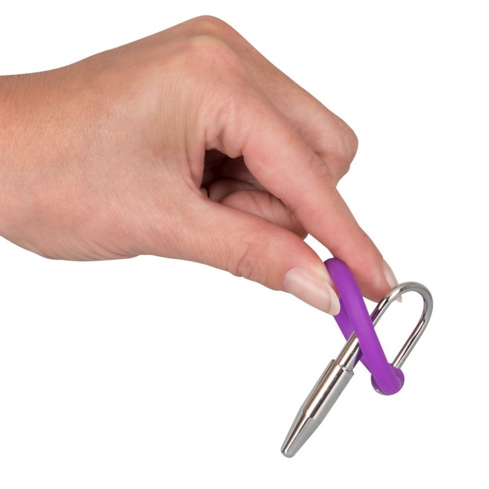 Penis Plug With A Silicone Glans Ring Penis Plug Stick