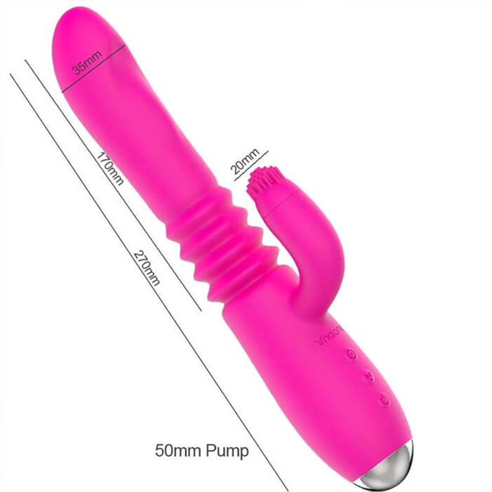 Nalone Idol Plus İleri Geri Gidip Gelebilen Titreşimli ve Isıtmalı Vibratör