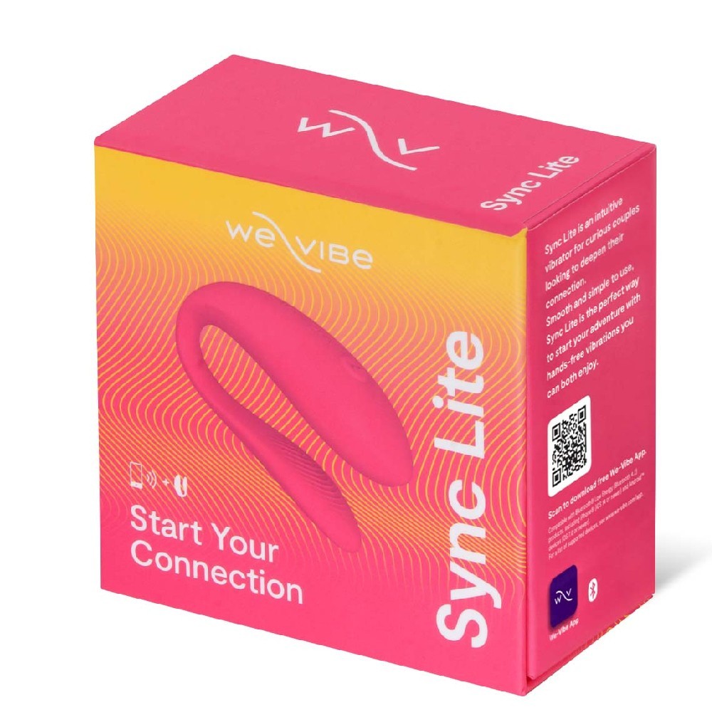 We-Vibe Sync Lite App Controlled Rechargeable Couples Vibrator