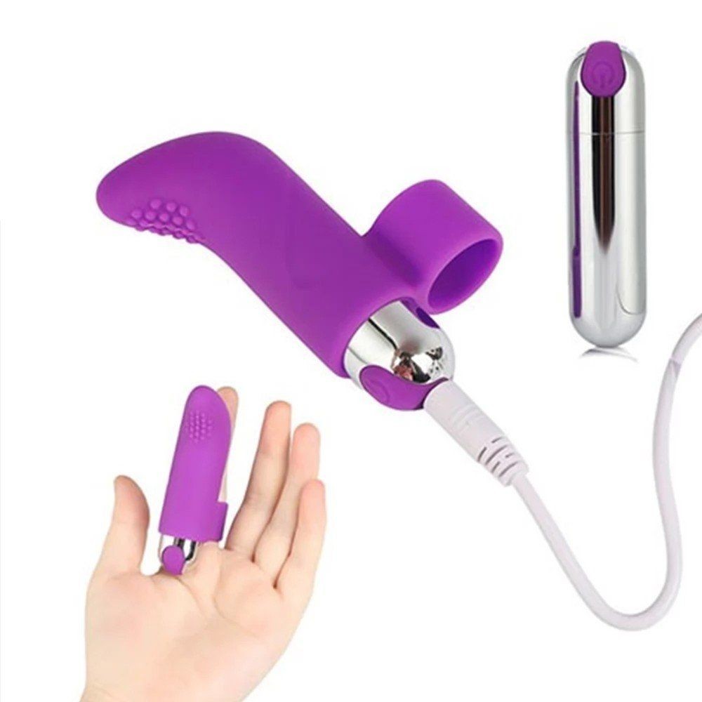 bAŞKa Finger Vibe Çift Yönlü Usb Şarjlı Parmak Vibratör
